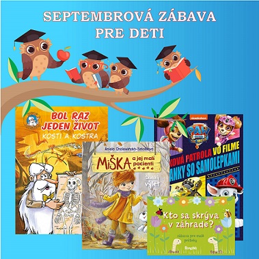 Septembrové novinky pre deti
